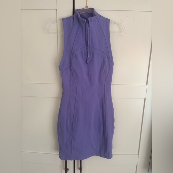 Lululemon Define Dress Purple Athletic Mini Dress Size 2 - Picture 3 of 5